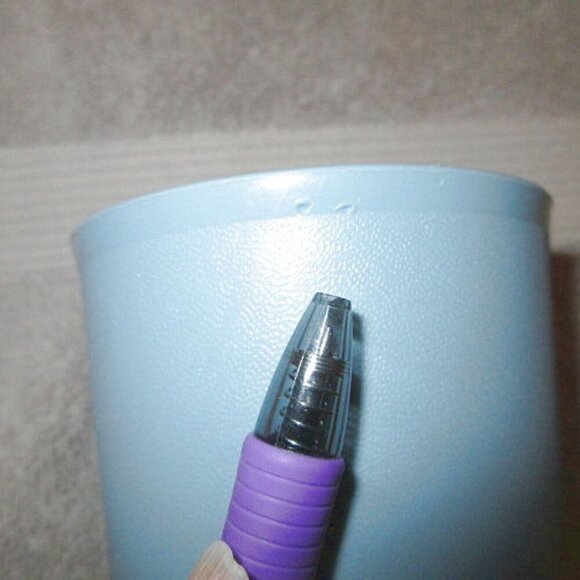 VINTAGE Set Of 4 TUPPERWARE 16 oz STACKING Bell TUMBLERS Country PASTELS #1340 - Picture 11 of 12